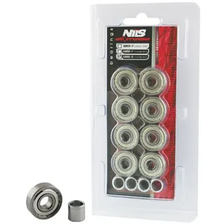 Nils Extreme Chrome Lager ABEC-9 Nils Extreme grau NO SIZE