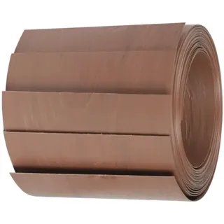 Sichtschutzstreifen Doppelstabmatte 251,5 cm x 19,2 cm braun