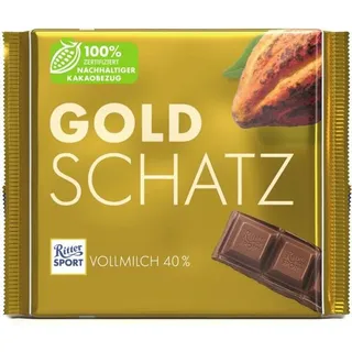 Ritter Sport Goldschatz Vollmilchschokolade 250 g