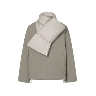 ECOALF für Damen. MCWGAJKGERES0406W25-357 Geres beige Jacke (L), Lässig, Recyceltes Polyester, Nachhaltig