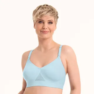 Still-BH ANITA MATERNITY "Seamless", Damen, Gr. S, N-Gr, grün (mint), Stoff, Obermaterial: 92% Polyamid, 8% Elasthan, clean, matt, unifarben, Basic, normal, BHs Still-BH, herausnehmbare Cups, doppellagig, verstellbare Träger, schlicht