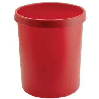 Helit Papierkorb 30 l Rot