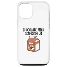 Hülle für iPhone 12/12 Pro Schokoladen-Milch-Kenner Lustig