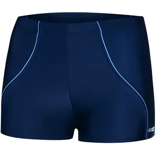Aqua Speed Enge Badehose für Herren + gratis eBook | Männer Schwimmhose | Badepants kurz eng | UV Badebekleidung | Harry, Gr. XXL, 49 Navy Blue