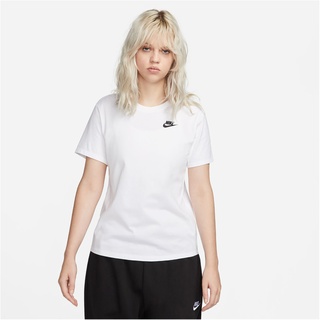 Nike Sportswear Club Essentials Damen-T-Shirt White/Black S