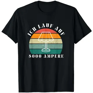 Wackelkontakt Möbelstück Lampe 8000 Ampere Malle Karneval T-Shirt