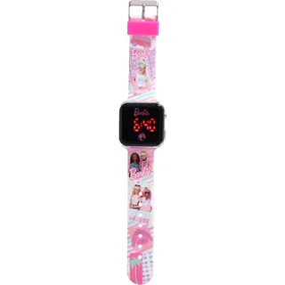 Otto Simon Kinder LED Uhr Barbie, Rosa,