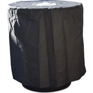 80er Abdeckhaube für alle Feuerplatten mit 80cm Durchmesser - robust & wetterfest - Schwarz