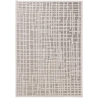 benuta Outdoorteppich Flora Beige 80x150 cm , Creme , Kunststoff , Floral , Rechteckig , 80x150 cm , Oeko-Tex® Standard 100, Made in Turkey , wasserabweisend , Teppiche und Böden, Teppiche, Outdoorteppiche