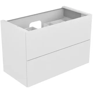 KEUCO EDITION 11 Waschtischunterschrank, 2 Frontauszüge, mit LED-Innenbeleuchtung, 1050x700x535mm, 31352390100, Korpus/Front: Anthrazit Struckturlack / Anthrazit Strukturlack