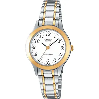 Casio Ltp1263pg7beg Uhr Silver / Silver / White One Size
