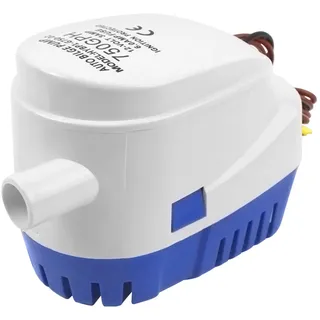 BACOENG Automatische Bilgenpumpe 12 V, 47 LPM/ 750 GPH mit Schwimmschalter