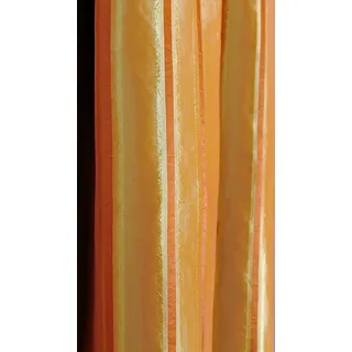 HOSSNER - ART OF HOME DECO Gardine »Caumasee« Schlaufen 1 Stk. tlg. Schlaufenschal im zeitlosen Design, gelb