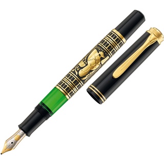 Pelikan Toledo M700 Kolbenfüller schwarz-gold M (mittel)