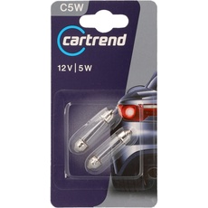 cartrend C5W Soffittenlampe 2x