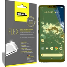 Dipos Displayschutzfolie Full-Cover 3D (2 Stück, LG X5 Android One), Smartphone Schutzfolie