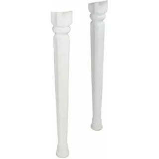 ANTIK Füße für Waschtisch (2Stk.), weiss - Weiß