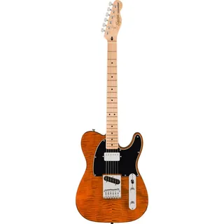 Squier by Fender Affinity Telecaster FMT SH MN BPG Mocha - E-Gitarre