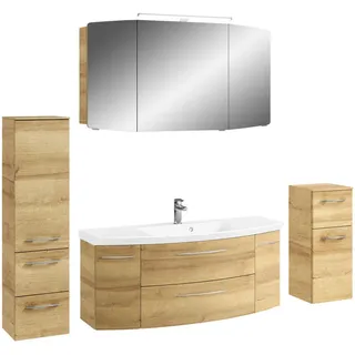 Pelipal Cassca Sprint 5-tlg. 181 cm x 200 cm x 50,5 cm riviera eiche quer nachbildung