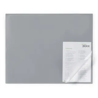 Durable Schreibunterlage mit Kantenschutz 65x50cm grau 729310