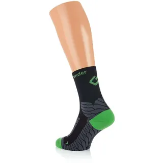 Under Pressure Sockx halbhohe Kompressionssocken 1 P schwarz Unisex