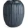 Vase H21 cm Hammershøi dänisches Design für Blumen Handarbeit, grau