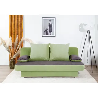 Collection AB Schlafsofa »Ulla inkl. Bettfunktion und Bettkasten« Schlafsofa, Bettfunktion, Bettkasten, inkl. Rückenkissen, Armlehnekissen COLLECTION AB