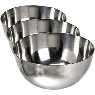 IBILI 723008 Backform Halbkugel Inox 8 x 4 cms. (Packung mit 3)