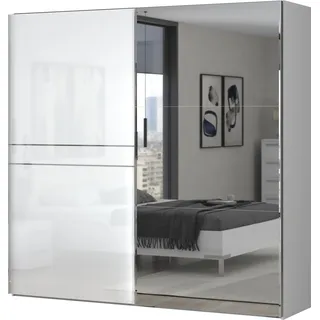 OTTO home Schwebetürenschrank Piano 230 x 224 x 61 cm Weiß