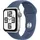 Watch SE GPS + Cellular 40 mm Aluminiumgehäuse Silber, Sportarmband Denim M/L