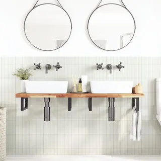 vidaXL Waschtischplatte Ölbeschichtung 120x40x4 cm Massivholz Akazie - Braun