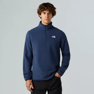 The North Face Glacier Fleece 1/4 Zip Jacket summit navy, - XL