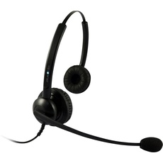 Bild Telefon On Ear Headset kabelgebunden Stereo Schwarz