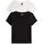 Tommy Tommy Damen 2er Pack T-Shirts Kurzarm mit V-Ausschnitt Weiß XS