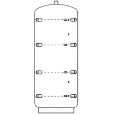 Protherm Heizungspuffer 1500 Liter Type ACM 1500 31500ACM