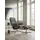Relaxsessel Mayfair Mikrofaser 83 x 102 x 74 cm Grau mit Schlaffunktion