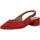 Sling Pump mit Blockabsatz Leder