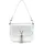 Divina Schultertasche Kunstleder Silber/Grau