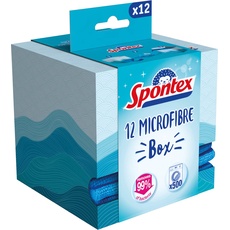 Bild Microfibre Box, Mikrofasertücher in praktischer Spenderbox, wiederbefüllbar, vielseitig und effizient, Farbe Nicht frei wählbar, 1 x 12er Pack