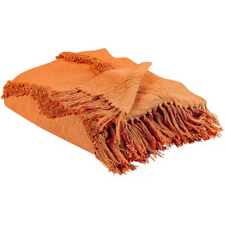 Beliani Decke, Orange