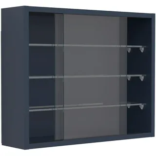 VCM Hängevitrine 50 x 12 x 40 cm Schwarz