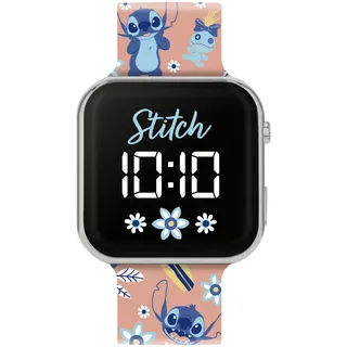 Lilo and Stitch Lässige Armbanduhr LAS4070, Mehrfarbig, Armband