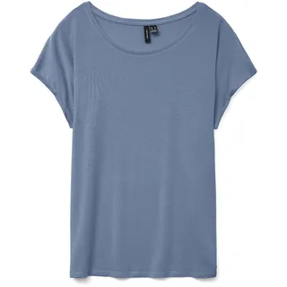 Vero Moda Vmava Plain Ss Top Blau M