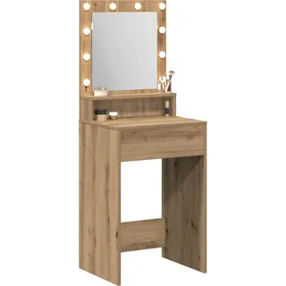 vidaXL Schminktisch Artisan-Eiche 50 x 41 x 135 cm Holzwerkstoff - Braun