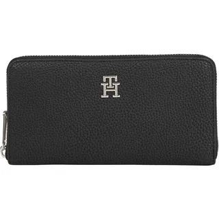 Tommy Hilfiger Emblem Large Geldbörse Damen schwarz