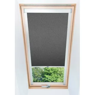 Velux MK06 78x118 Dachfensterrollo Thermo verdunkelnd dunkelgrau