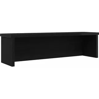 Küchenregal Stapelbar Schwarz 60x15x16 cm Holzwerkstoff - Schwarz