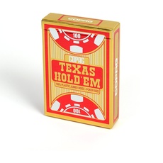 Copag 22540056 - Plastik Poker, rot, Texas Hold'Em, Spielkarten