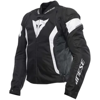 Dainese Avro 5 Motorrad Textiljacke, schwarz/weiß, 62