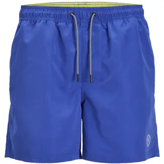 JACK & JONES Herren Badehose Badeshort JPSTFIJI JJSWIM SOLID Bluing Solid 12225961